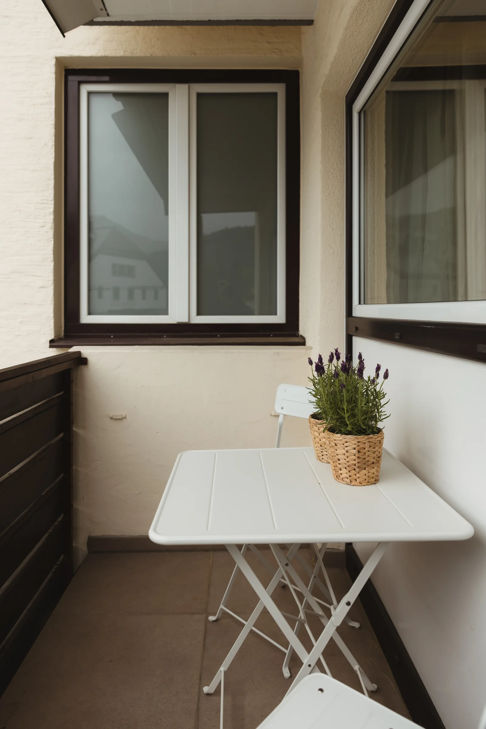 Covered balcony at ELS_Apartment in Elsbethen